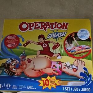 Hasbro Operation Splash Game